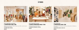 les appartements Sézane
