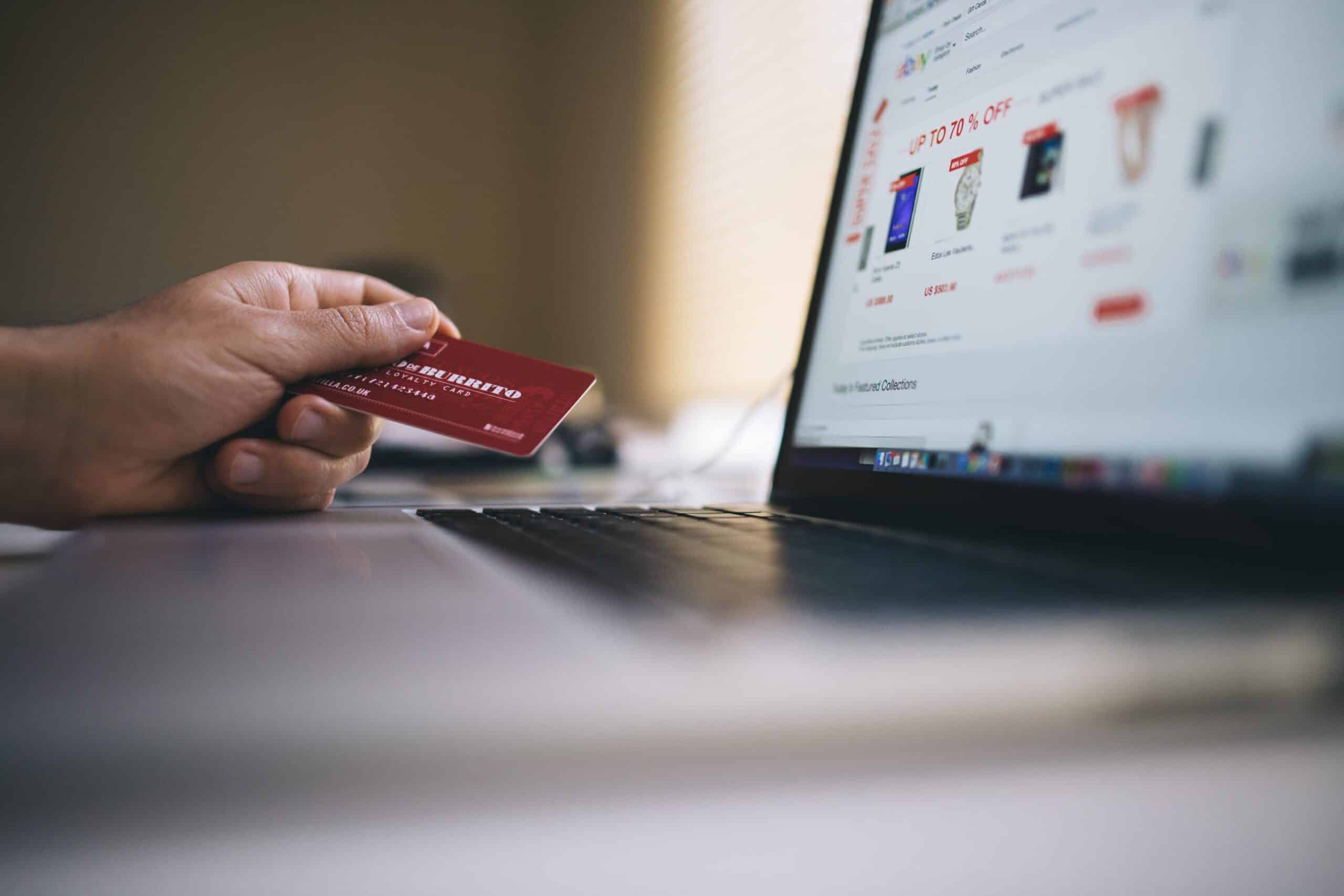 Visuel impact environnemental shopping en ligne