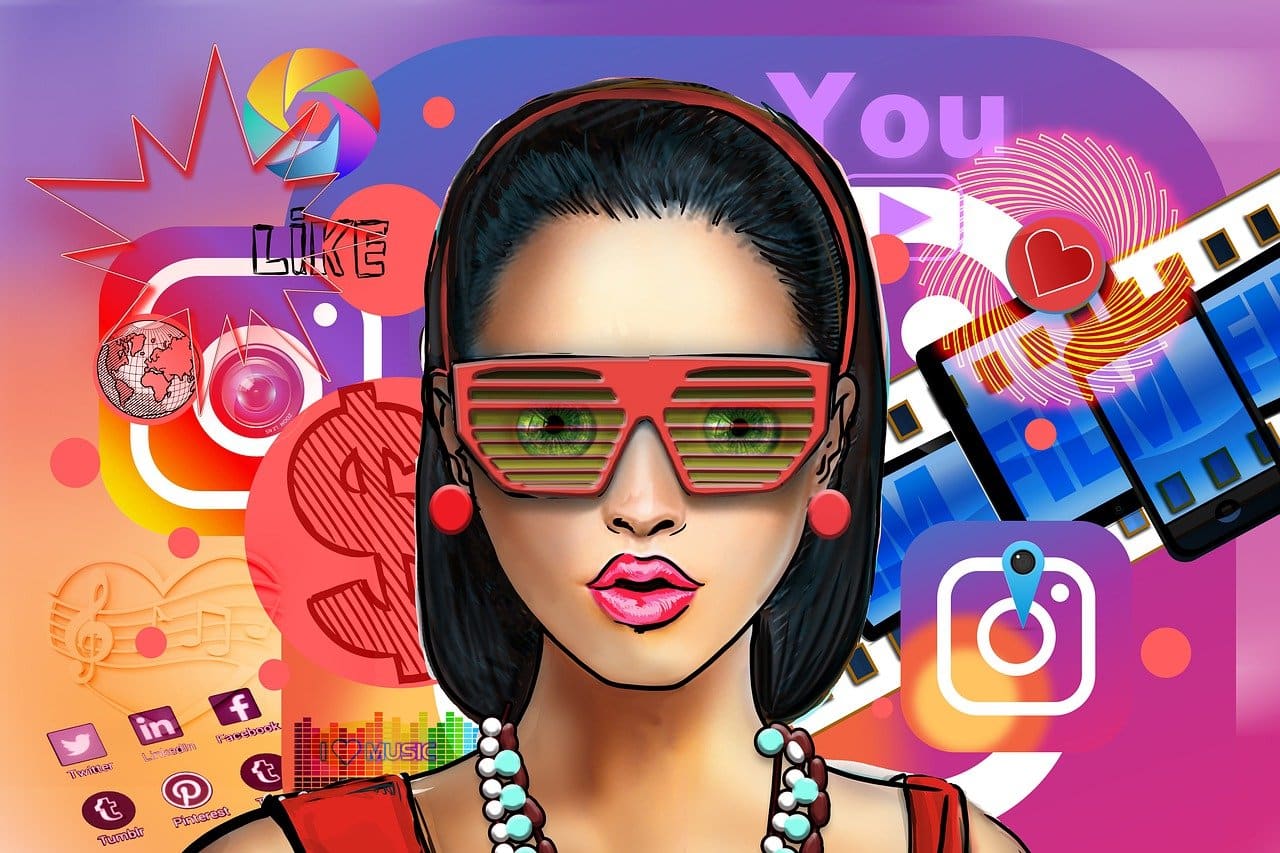 Visuel mode et réseaux sociaux