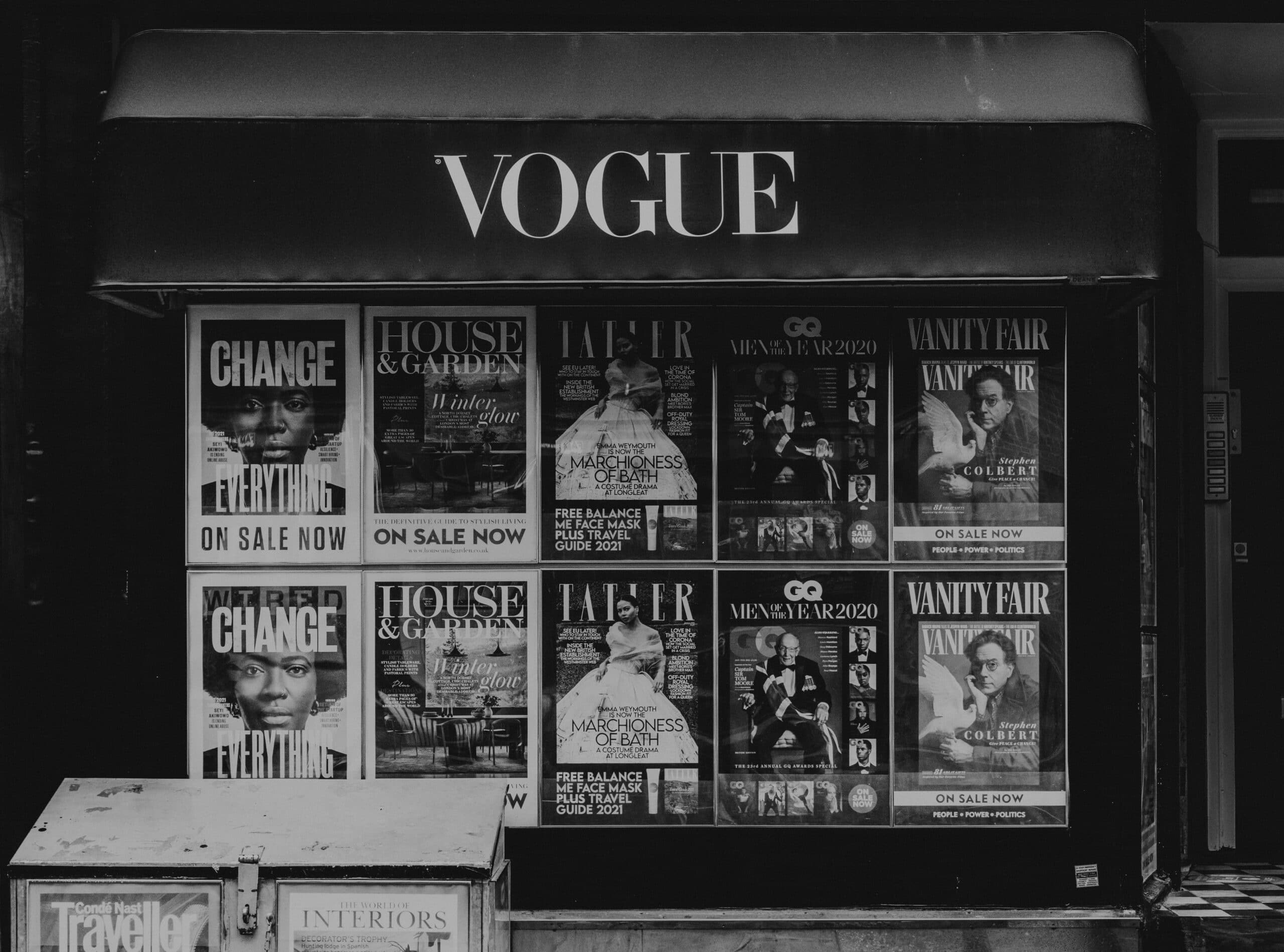 Image magazines de mode